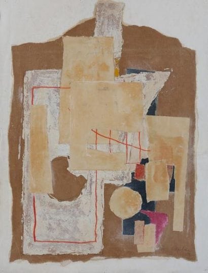 32 - 2/ Albert CHUBAC (1925-2008)

Collage...