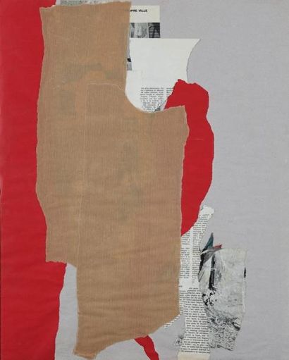 32 - 5/ Albert CHUBAC (1925-2008)

Collage...