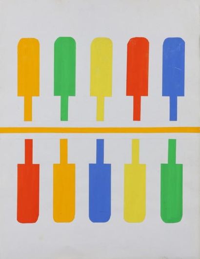 33 - 4/ Albert CHUBAC (1925-2008)

Collage...