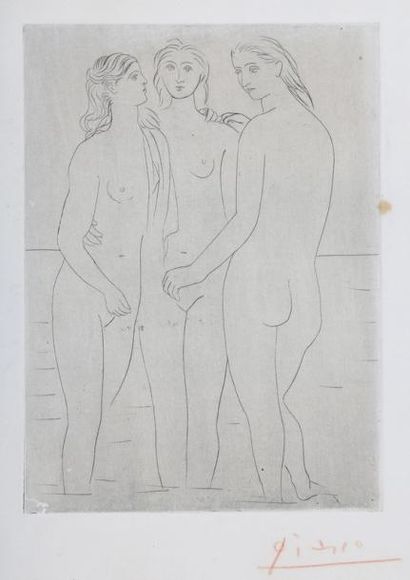 Pablo PICASSO (1881-1973)

LES TROIS BAIGNEUSES...