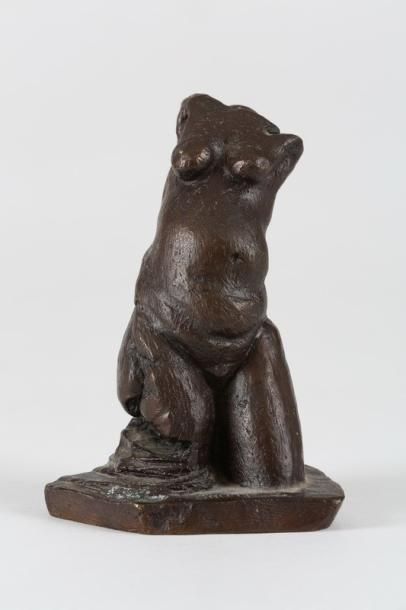 Maurice PRIEM (1924) 

Torse féminin 

Bronze...