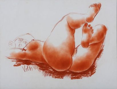 Antonucci VOLTI (1915-1989)

Nu allongé 

Sanguine...