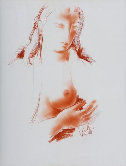 Antonucci VOLTI (1915-1989)

Torse 

Sanguine...