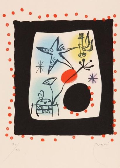 Joan MIRO (1893 - 1983) 

LES COCCINELLES....
