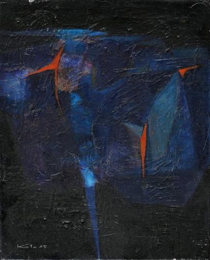 Ajimé KATO (1925-2000)

Composition

Huile...