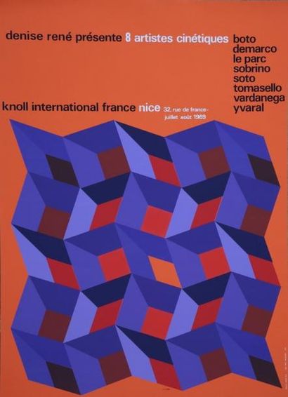 YVARAL (1934-2002)
Affiche d'exposition originale...