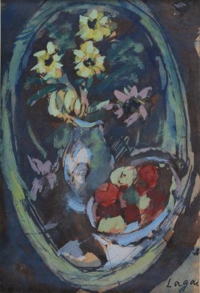 Celso LAGAR (1891-1966)

Nature morte 

Aquarelle...