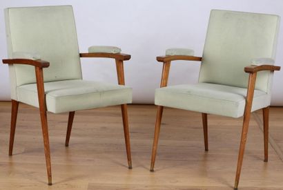Jules LELEU (1883-1961)

Paire de fauteuils...