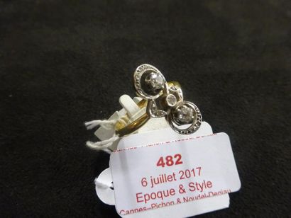 BAGUE TOI ET MOI d'Epoque 1900 

or deux...