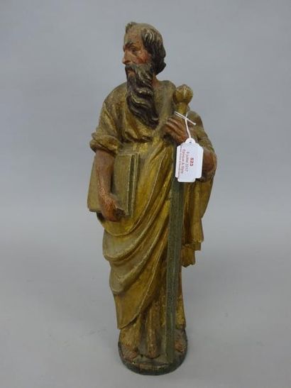 STATUETTE DE SAINT PERSONNAGE 

d'Epoque...