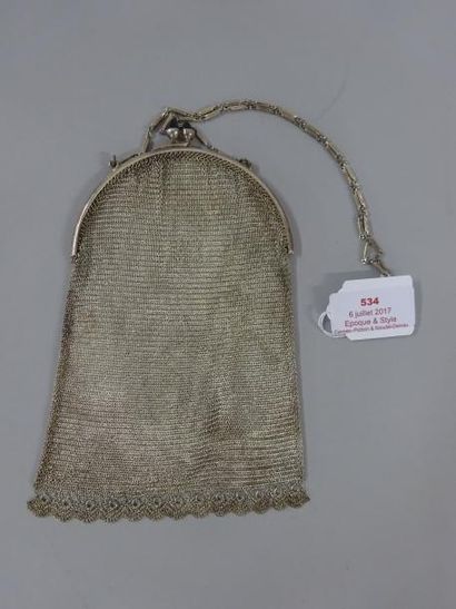 SAC DU SOIR 

Argent

Travail étranger d'Epoque...