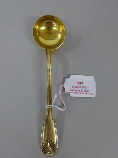 CUILLERE A MOUTARDE 

Vermeil

Modèle filet...