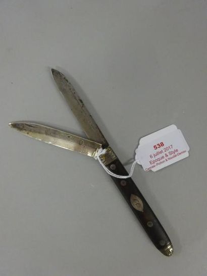 COUTEAU DE POCHE

Travail anglais du Début...