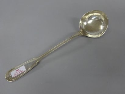 LOUCHE 

argent 

Modèle au filet 

Poinçon...