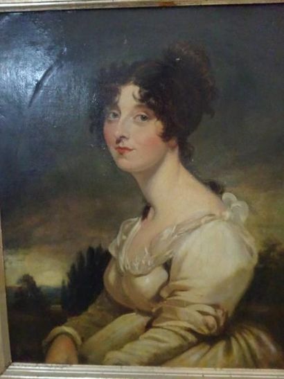 ECOLE ANGLAISE DU XIXEME SIECLE

Portrait...
