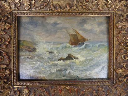 Auguste Michel NOBILLET (1850-1914)

Voilier...