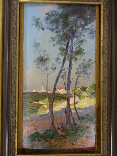 Antoine PONCHIN (1872-1934)

Bord de Méditerranée...