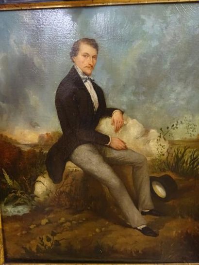 ECOLE ANGLAISE DU XIXEME SIECLE

Homme à...