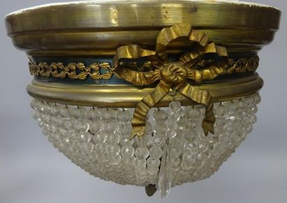 PLAFONNIER de Style Louis XVI Vers 1900 en...
