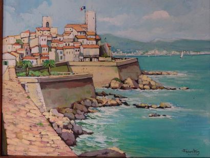 ECOLE MODERNE

Les remparts du vieil Antibes...
