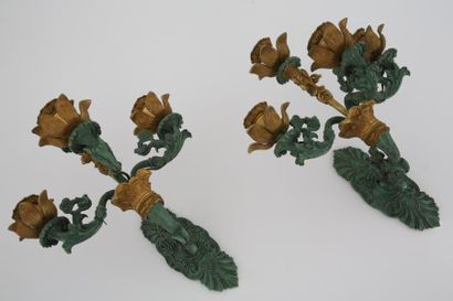 PAIRE D'APPLIQUES d'Epoque Louis Philippe

Quatre...