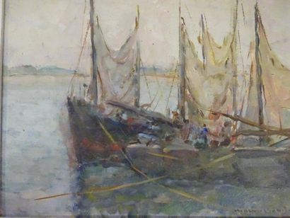Marius Charles CHAMBON (1876-1962)

Bateaux...