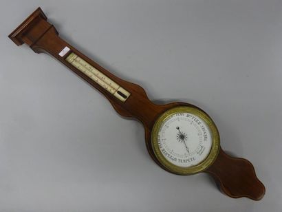 THERMOMETRE-BAROMÈTRE d'Epoque Louis-Philippe...
