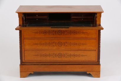 COMMODE BUREAU D'EPOQUE CHARLES X

Placage...