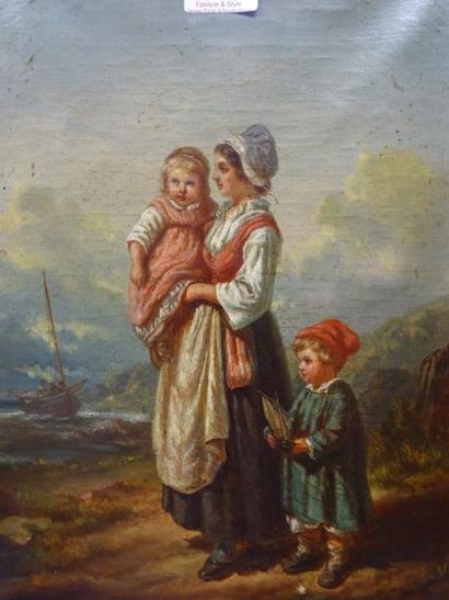 D'après François Louis LANFANT de METZ (1814-1892)

Femme...