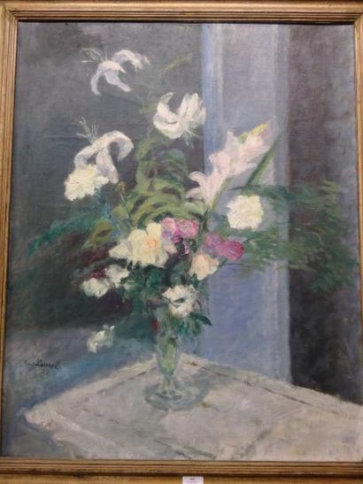 René LEVREL (1900-1981)

Vase de fleurs sur...