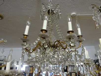 LUSTRE A PAMPILLES de la fin du XIXe Siècle

Huit...