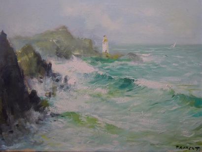 P. ROBERT 

La porte et le phare de Pierre...