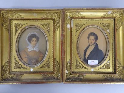 ECOLE FRANCAISE DU XIXÈME SIÈCLE

Portraits...