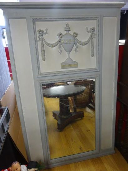 TRUMEAU DE GLACE de Style Louis XVI Circa...