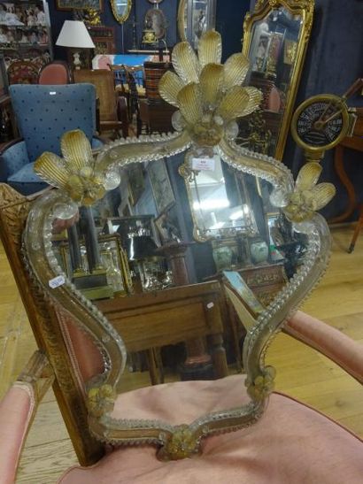 MIROIR façon de Venise du Milieu du XXe siècle...