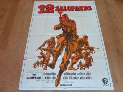 LOT DE 3 AFFICHES DE FILM

- Duel à la Dynamite...