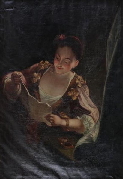 COPIE ANCIENNE d'après RAOUX

Jeune fille...