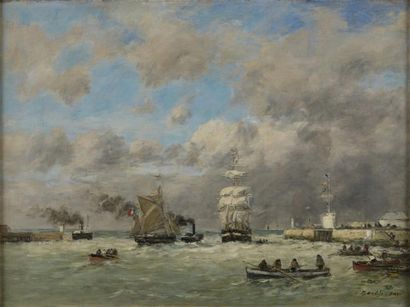 Eugène BOUDIN (1824-1898)

La sortie du Port...