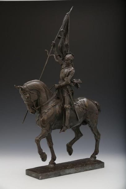 Emmanuel FREMIET (1824-1910)

Jeanne d'Arc

Bronze...
