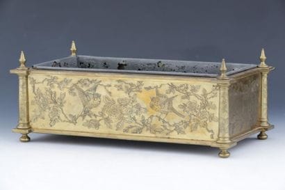JARDINIÈRE DE TABLE Vers 1900 par BOUDET...