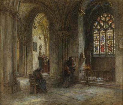 Léon Augustin LHERMITTE (1844-1925)

Pèlerinage,...