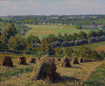 Gustave Gaston CARIOT (1872-1950)

Moisson

Huile...