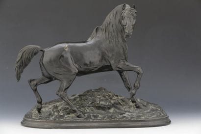D'après Pierre-Jules MENE (1810-1879)

Cheval...