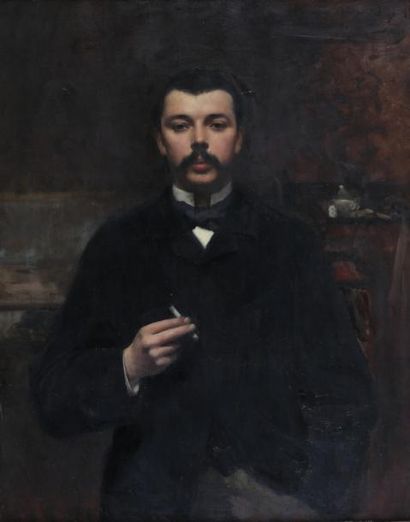 James Camille LIGNIER (circa 1880-1914)

Portrait...
