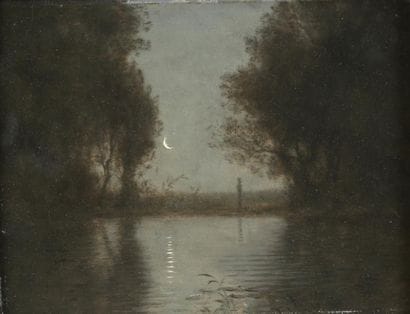 JAN VAN BEERS (1852-1927)

Clair de lune...
