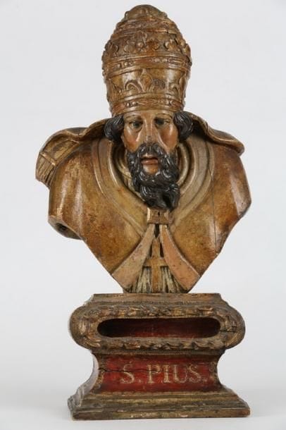 BUSTE RELIQUAIRE DE SAINT PIERRE Travail...