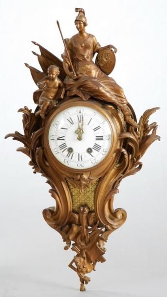 CARTEL D'APPLIQUE de Style Louis XV - Fin...