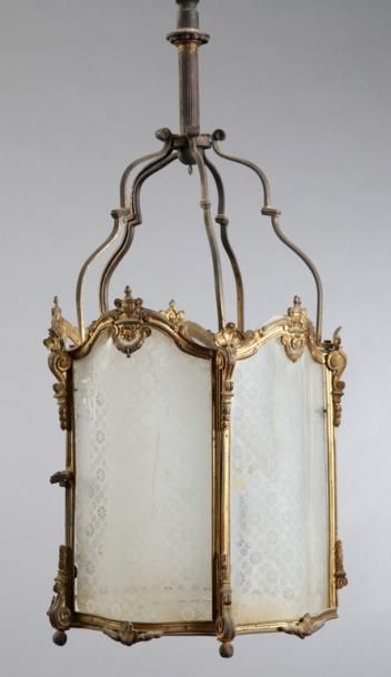 LANTERNE de Style Louis XV - Fin du XIXème...