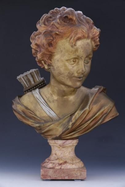 Agathon LÉONARD (1841-1923)

Cupidon

Bronze...