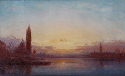Henri DUVIEUX (C.1855-1920)

Vue de Venise

Huile...